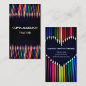 先生 |家庭教師の名刺 名刺 (正面/裏面)