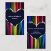 先生 |家庭教師の名刺 名刺 (正面/裏面)