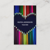 先生 |家庭教師の名刺 名刺 (正面)