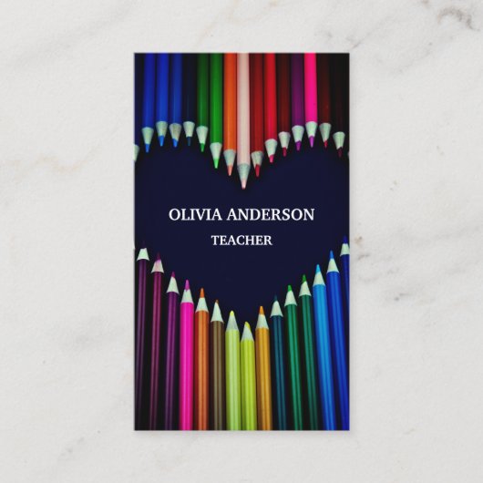 先生 |家庭教師の名刺 名刺 (正面)