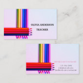 先生 |家庭教師の名刺 名刺 (正面/裏面)