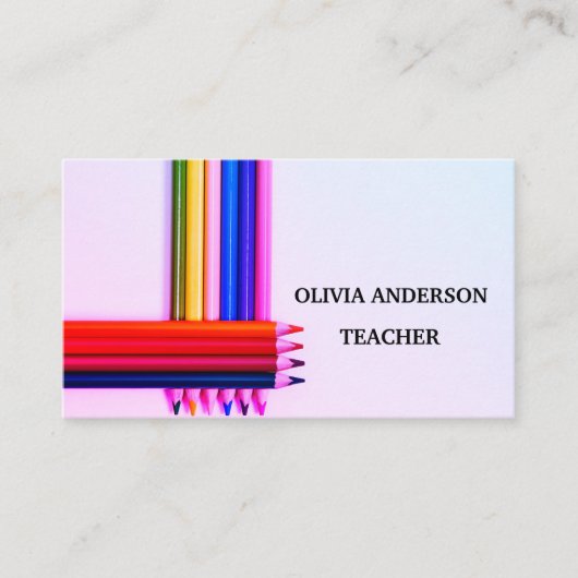 先生 |家庭教師の名刺 名刺 (正面)