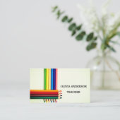 先生 |家庭教師の名刺 名刺 (スタンド正面)