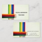 先生 |家庭教師の名刺 名刺 (正面/裏面)