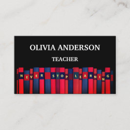 先生 |家庭教師ストップ学の 名刺