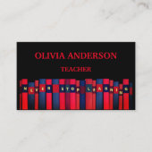 先生 |家庭教師ストップ学の 名刺 (正面)