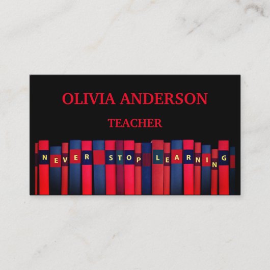 先生 |家庭教師ストップ学の 名刺 (正面)