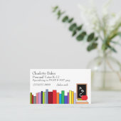 先生/家庭教師 名刺 (スタンド正面)