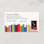 先生/家庭教師 名刺 (正面)