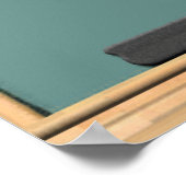 先生「携帯電話の電源を切る」ポスター ポスター (角)