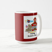 先生-救済の学生の成長 – カスタム Mug コーヒーマグカップ (正面右)