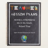 先生/教育者レッスン プランナー手帳 (正面)