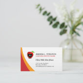 先生-教育者名刺 名刺 (スタンド正面)