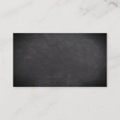 先生/教育者 名刺 (裏面)