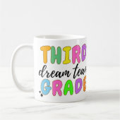 先生、新学期、先生チーム コーヒーマグカップ (左)