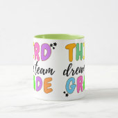 先生、新学期、先生チーム マグカップ (中央)