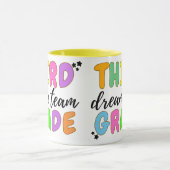 先生、新学期、先生チーム マグカップ (中央)