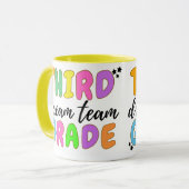 先生、新学期、先生チーム マグカップ (正面左)