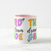 先生、新学期、先生チーム マグカップ (中央)