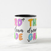 先生、新学期、先生チーム マグカップ (中央)