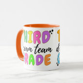 先生、新学期、先生チーム マグカップ (正面左)