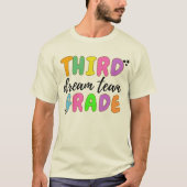 先生、新学期、先生チーム Tシャツ (正面)