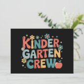 先生 新学期 幼稚園チーム 招待状 (スタンド正面)