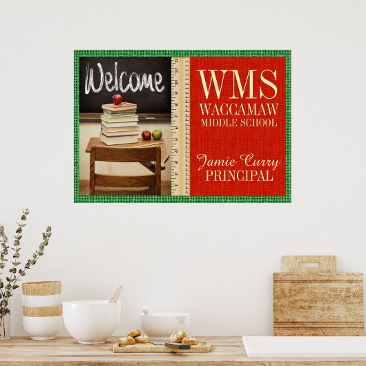 先生/校長/学校/ホームデコールポスター ポスター (キッチン)