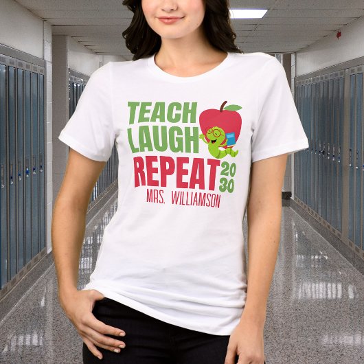 先生 笑う 反復 トライブレンドTシャツ