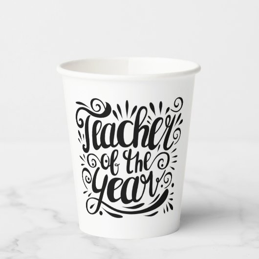 先生 紙コップ (左)