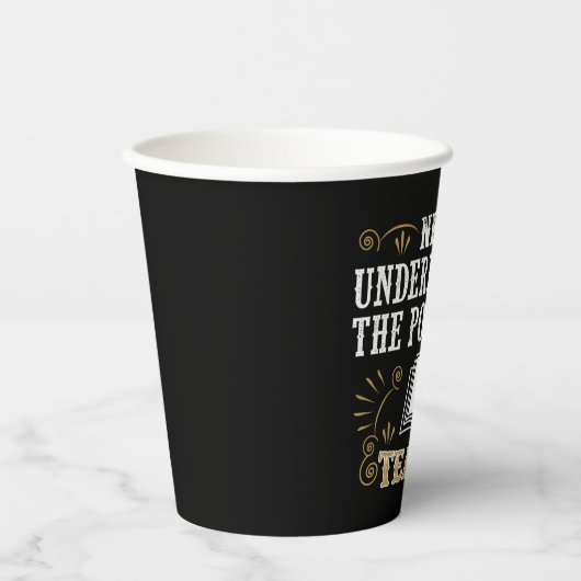 先生 紙コップ (正面)