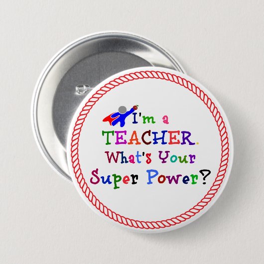 先生 缶バッジ (正面&裏面)