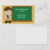 先生*背景色の選択 名刺 (正面/裏面)