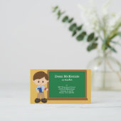 先生*背景色の選択 名刺 (スタンド正面)