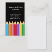 先生*背景色の選択 名刺 (正面/裏面)