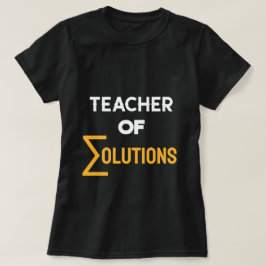先生∑解数数学先生 Tシャツ