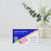 先生、顧問または個人教師の名刺 名刺 (スタンド正面)