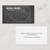 先生 | 黄金比 名刺 (正面/裏面)