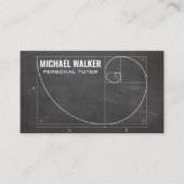 先生 | 黄金比 名刺 (正面)