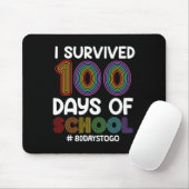 先生、100日間の学校生活を乗り越えた!あと80日だ! マウスパッド (マウス)