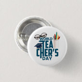 先生    DayKeychain 缶バッジ (正面&裏面)