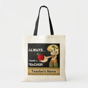 先生 DIYの文字を常に感謝していして下さい トートバッグ