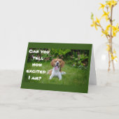 *先生* HOPE誕生日は3日間の週末のようなものだ カード (黄色い花)