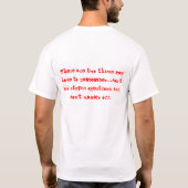 先生 Tシャツ (裏面)