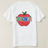 先生 Tシャツ (デザイン裏面)