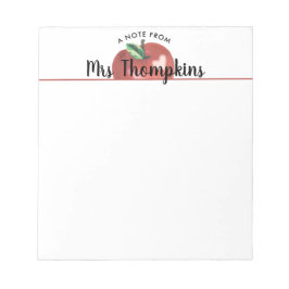 先生AppleハートRedスクリプト名メモ帳 ノートパッド