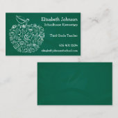 先生Apple名刺 名刺 (正面/裏面)