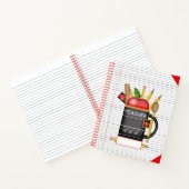 先生Apple Mug大型ノートブック ノートブック (内部)