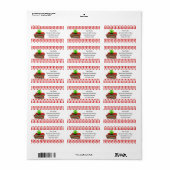 先生Apple on Books Infoラベル ラベル (フルシート)