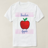 先生Apple Tシャツ (デザイン正面)